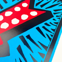 Gareth Williams Print Club London Screen Print