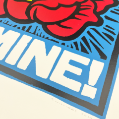 Gareth Williams Print Club London Screen Print