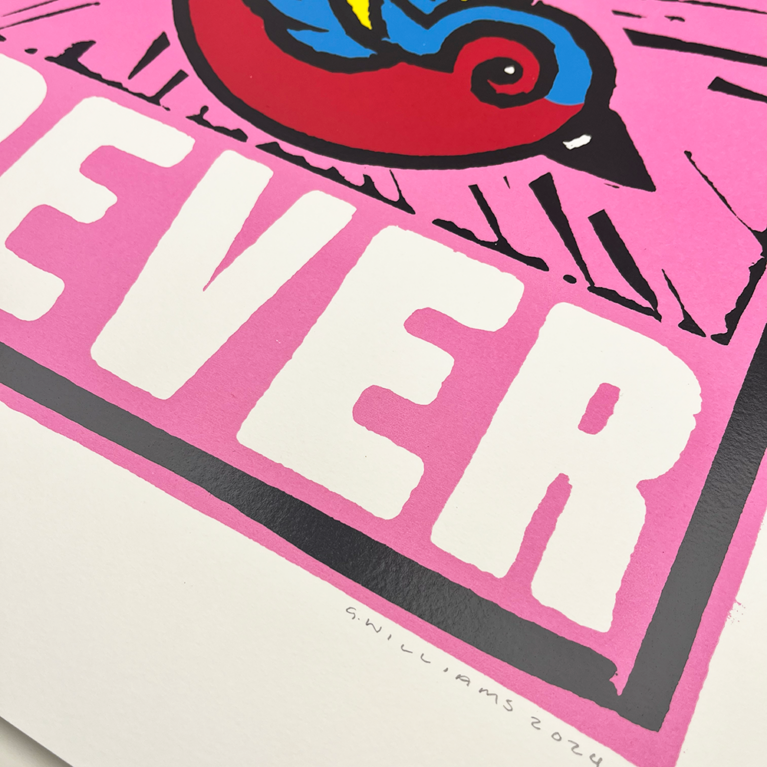 Gareth Williams Print Club London Screen Print