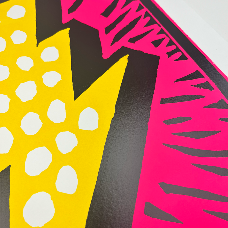 Gareth Williams Print Club London Screen Print