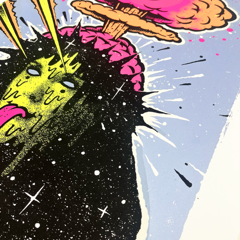 Ben Rider Print Club London Screenprint