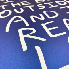 Babak Print Club london Screen Print