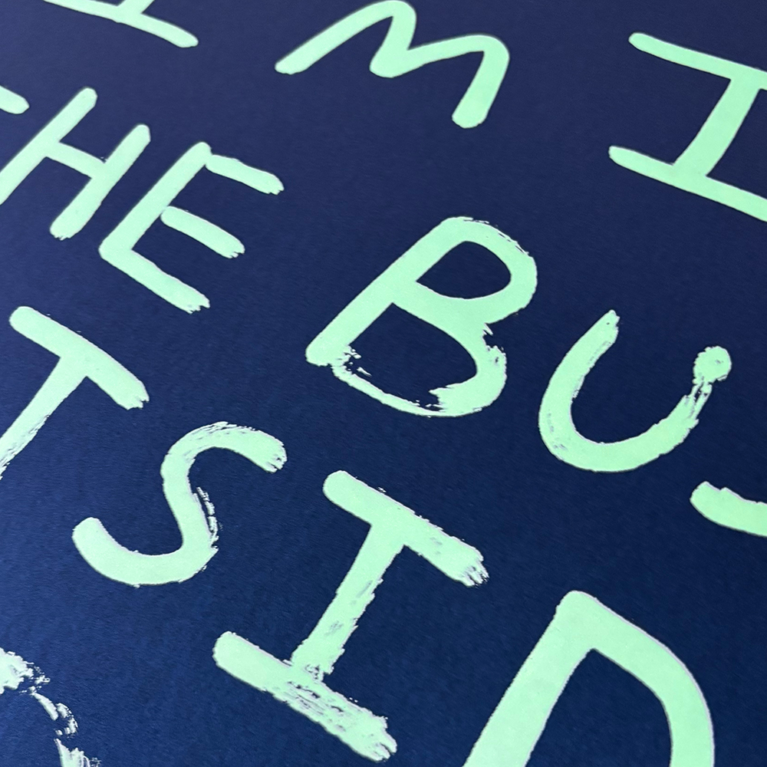 Babak Print Club london Screen Print