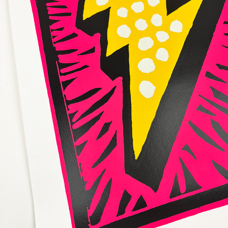 Gareth Williams Print Club London Screen Print