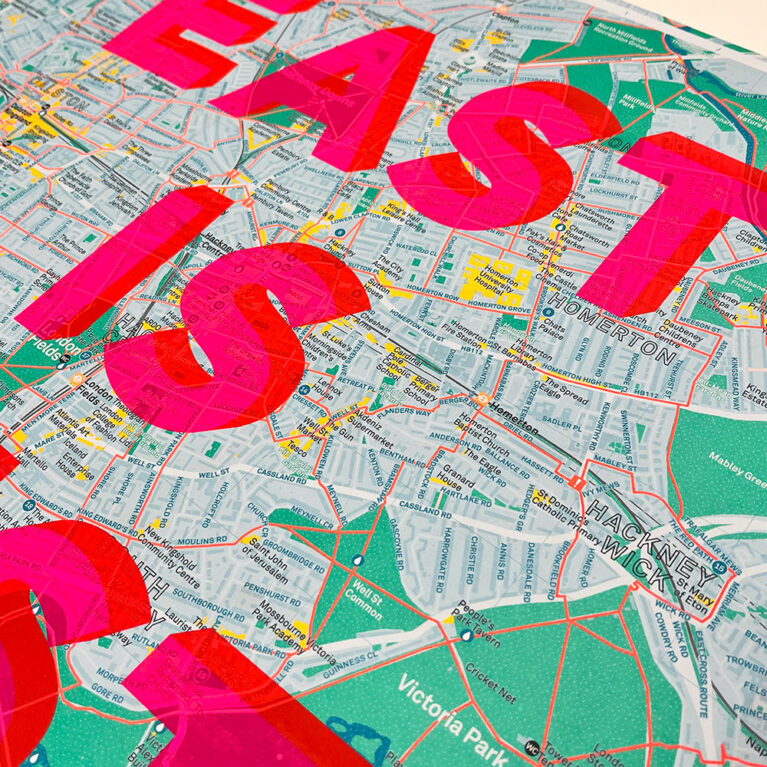 Dave Buonaguidi Print Club London Screenprint