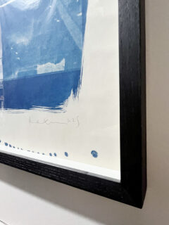 Maxine Gregson newyork Girl cyanotype framed 03