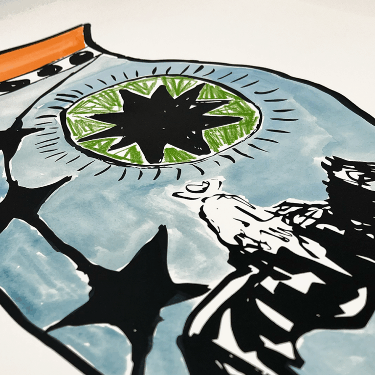 hf vase blue:orange 1