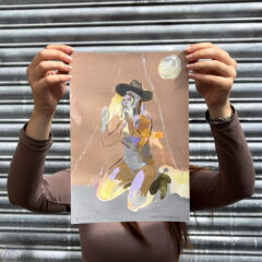 purple portrait held