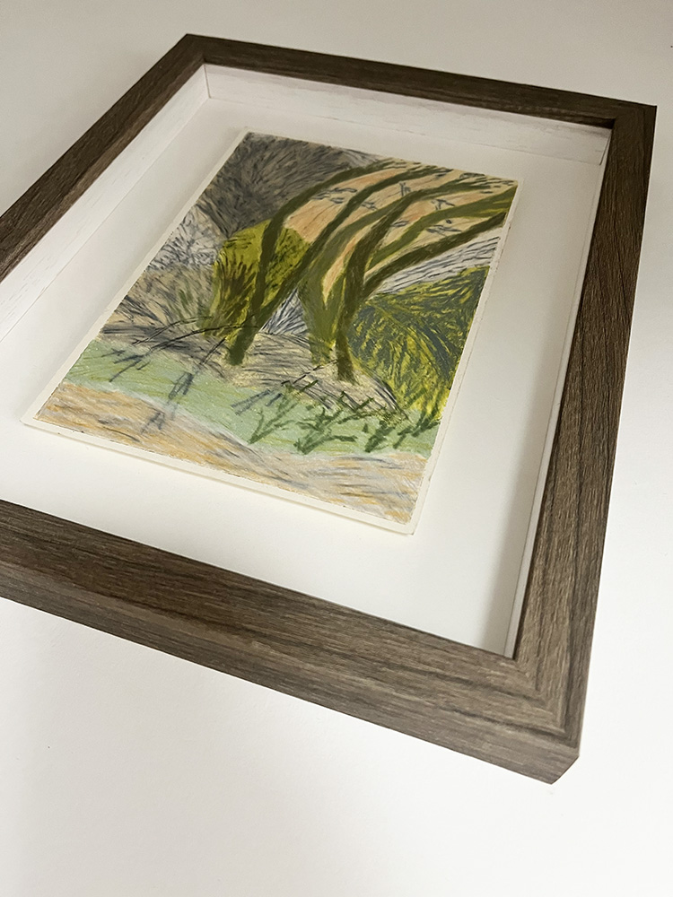 Chantelle Wroblewska-Fairless_original drawing of a tree_framed01
