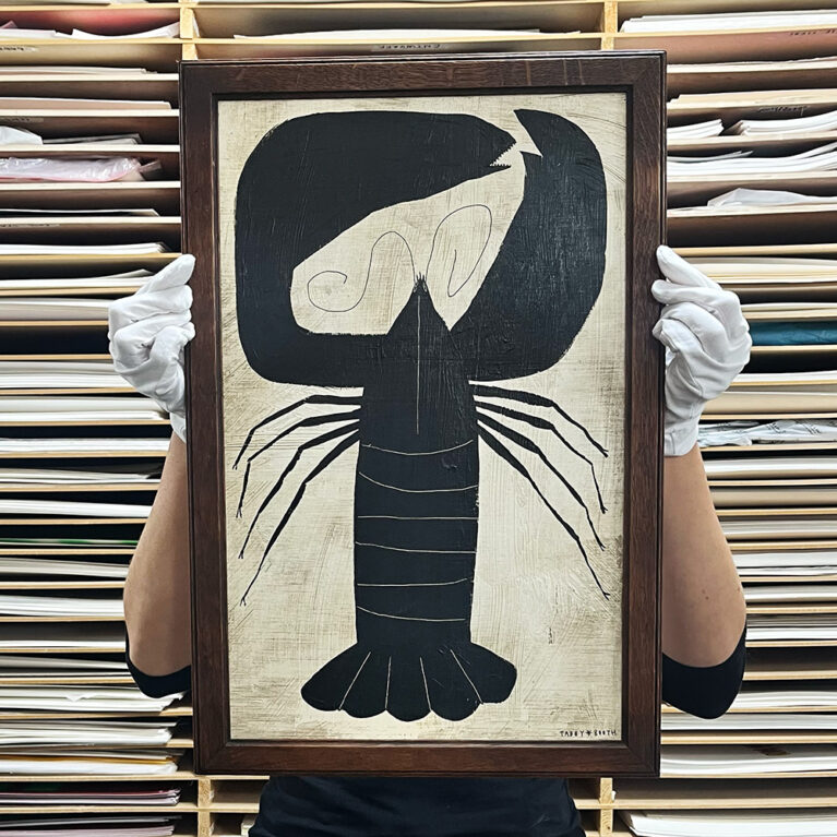 Lobster – held – Tabby Booth