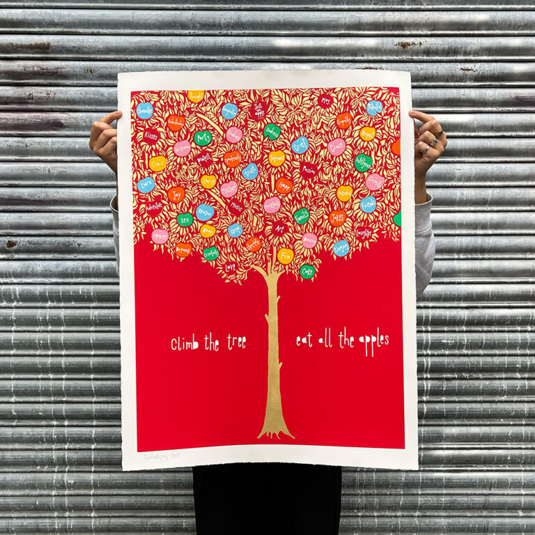 Red tree held – redbellyboy