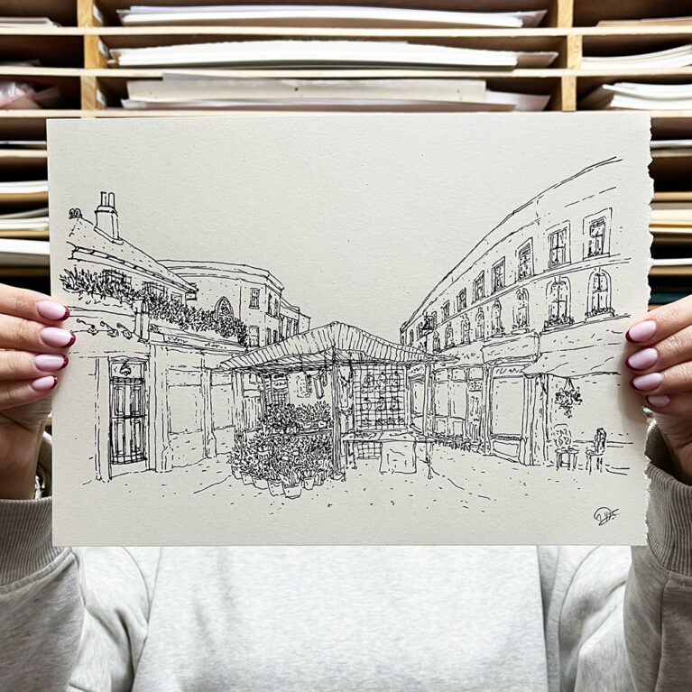 broadway. print held