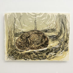 Georgia Green_cat and Thawn_Stone Lithograph01