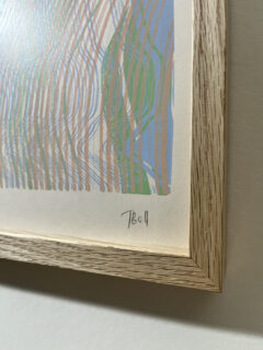 Jenny bell Abstract Paused screen print 01