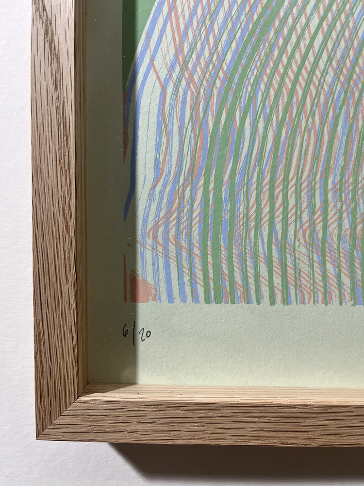 Jenny bell Abstract Paused screen print 05