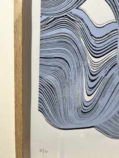 Jenny bell Abstract Paused screen print 16