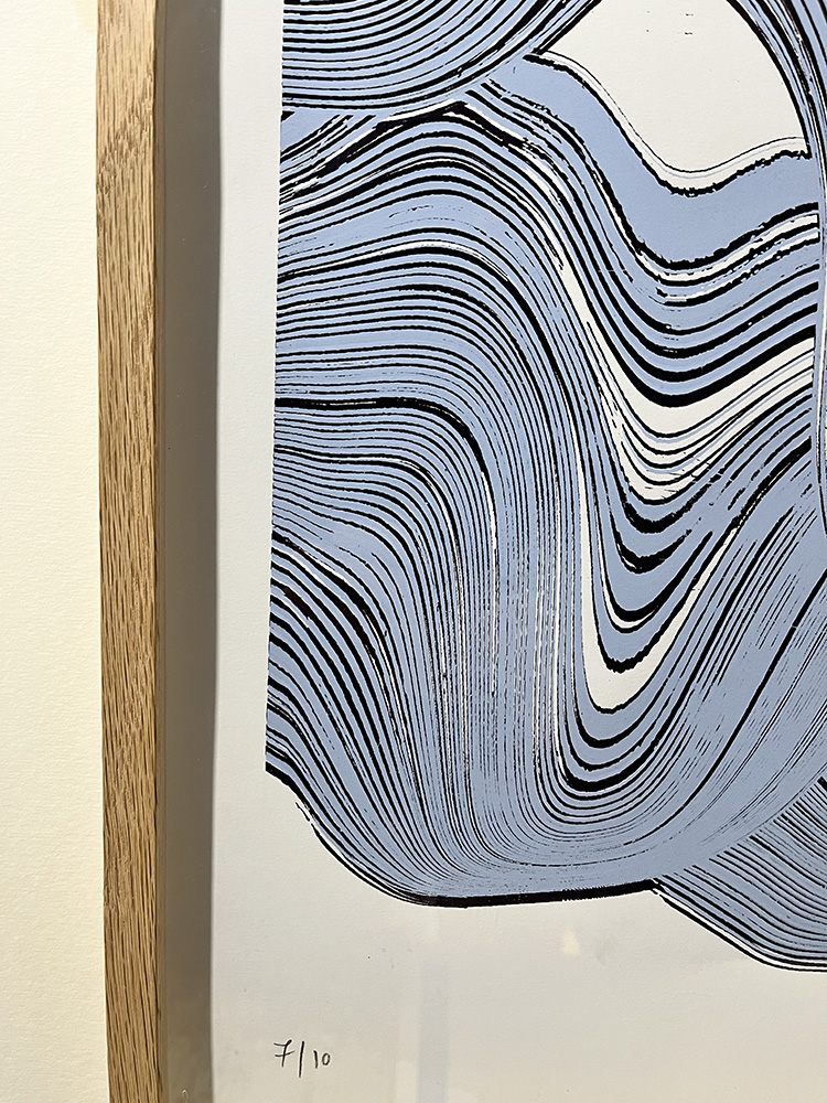 Jenny bell Abstract Paused screen print 16