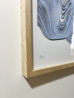 Jenny bell Abstract Paused screen print 17