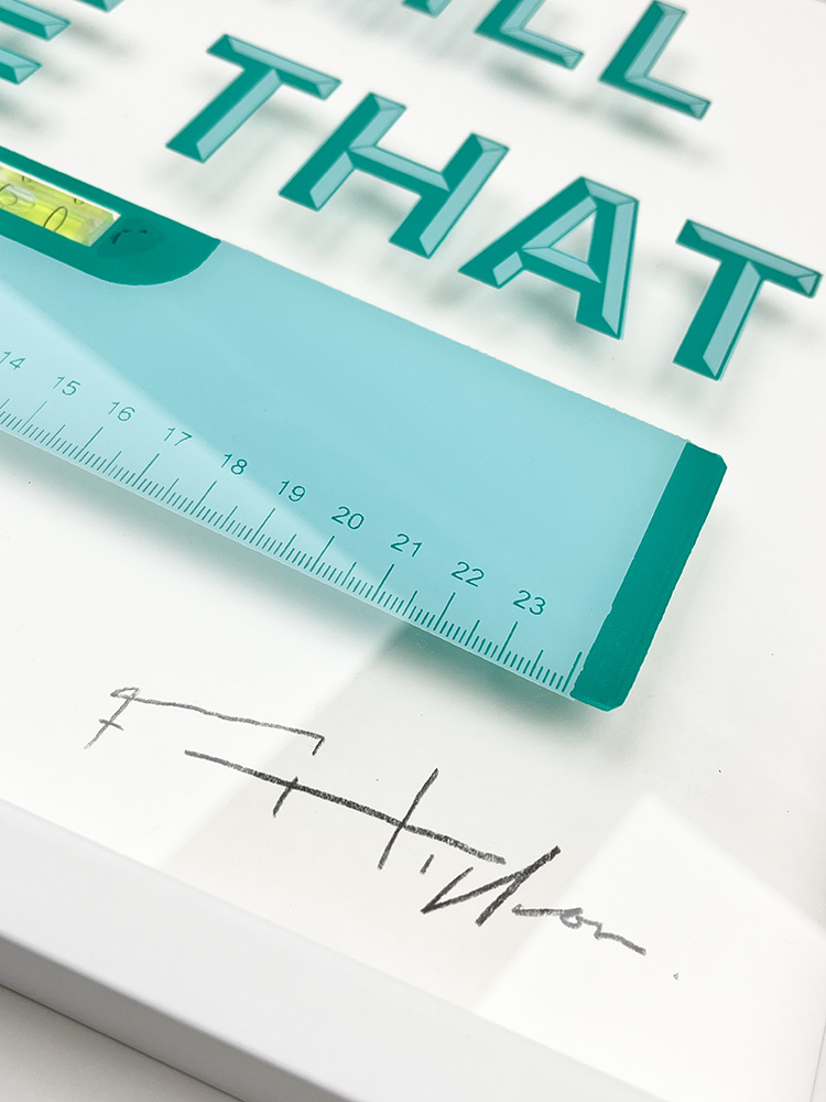 Frederick Higginson_Im chill like that_screen print on frame_04