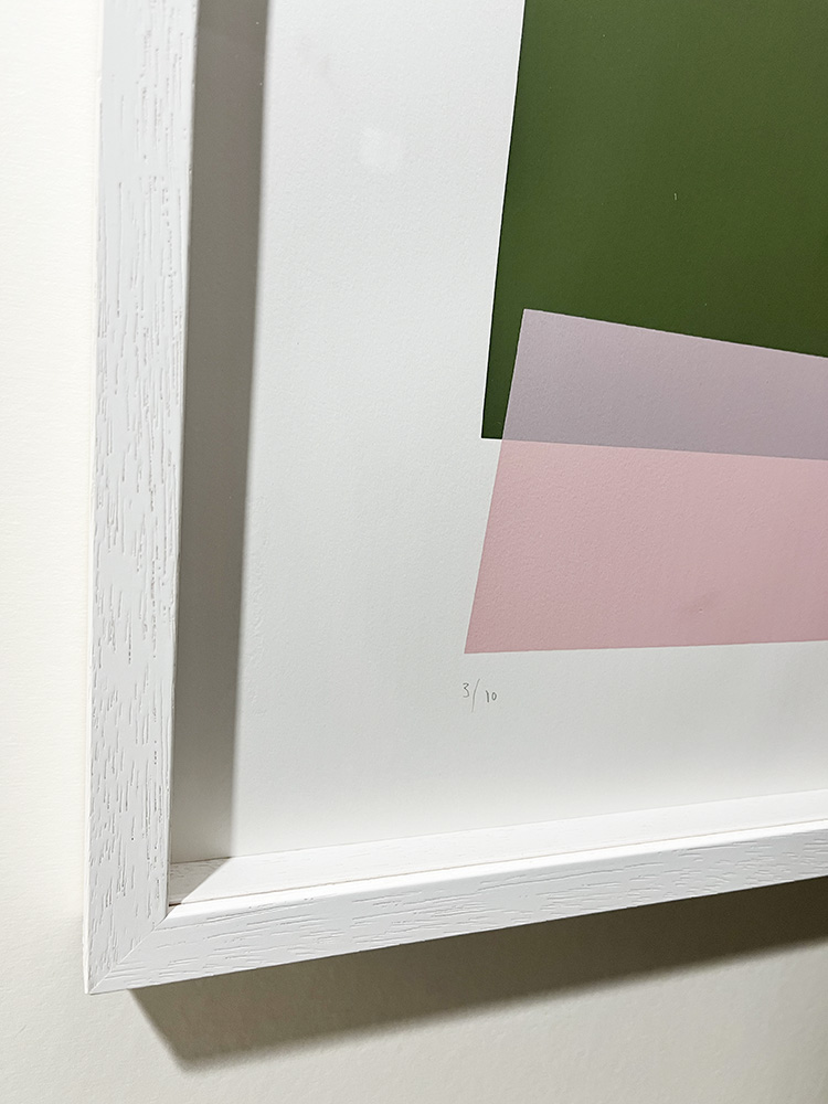Jonathan Lawesabstract coloursscreen print framed01