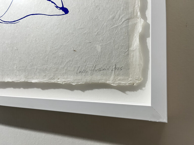 LaxmiReclining Nude, Off White – Limited Edition FRAMED02