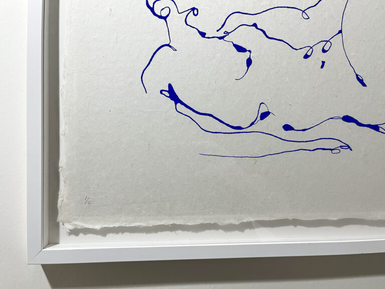 LaxmiReclining Nude, Off White – Limited Edition FRAMED03
