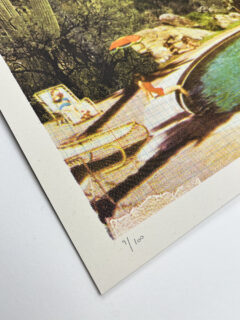 Maixine Gregson At the Foot of the Cacti screen print 05