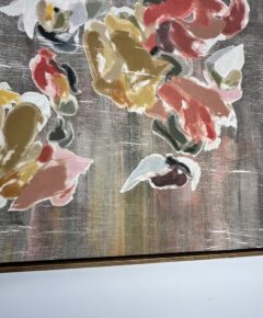 Valeska Hykel_flower still life_monoprint on canvas15
