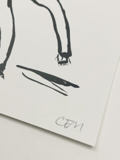 Caitlin Flood-Molyneux Ready cowboy screen print 01