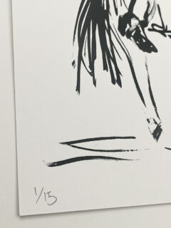 Caitlin Flood-Molyneux Ready cowboy screen print 02