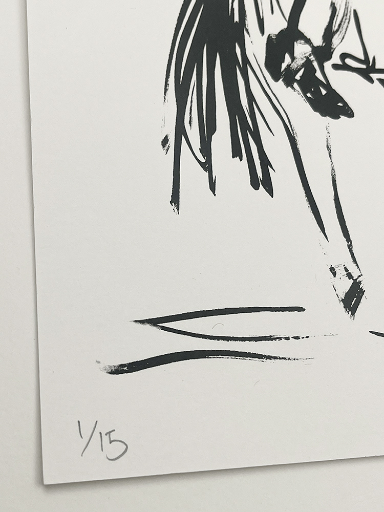 Caitlin Flood-Molyneux Ready cowboy screen print 02