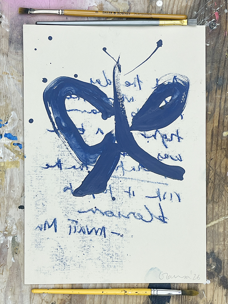 Caroline Tomlinson original art relief ink 09