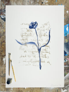 Caroline Tomlinson original art relief ink 16
