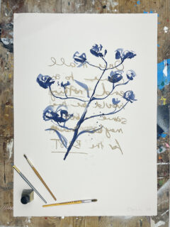 Caroline Tomlinson original art relief ink 19