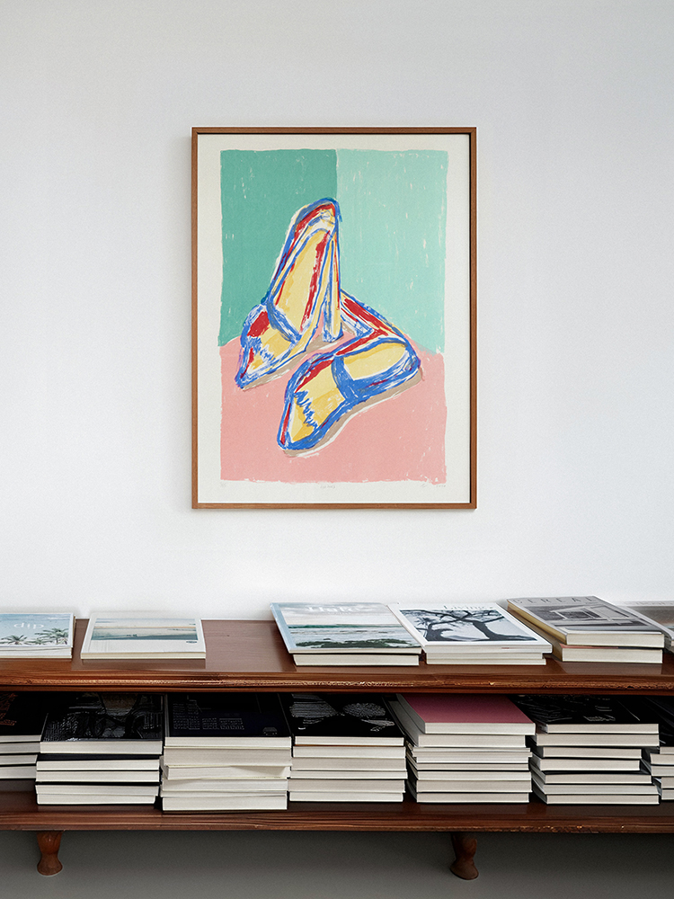 Alex Evens High heels screen print 02