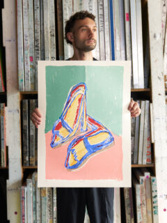 Alex Evens High heels screen print 04