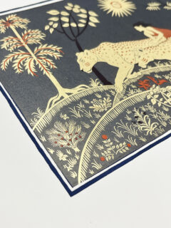 Ruth Blanke gold Screen print on metal leaf03