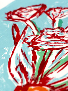 alex evans screenprint Flowers and Cutlery6
