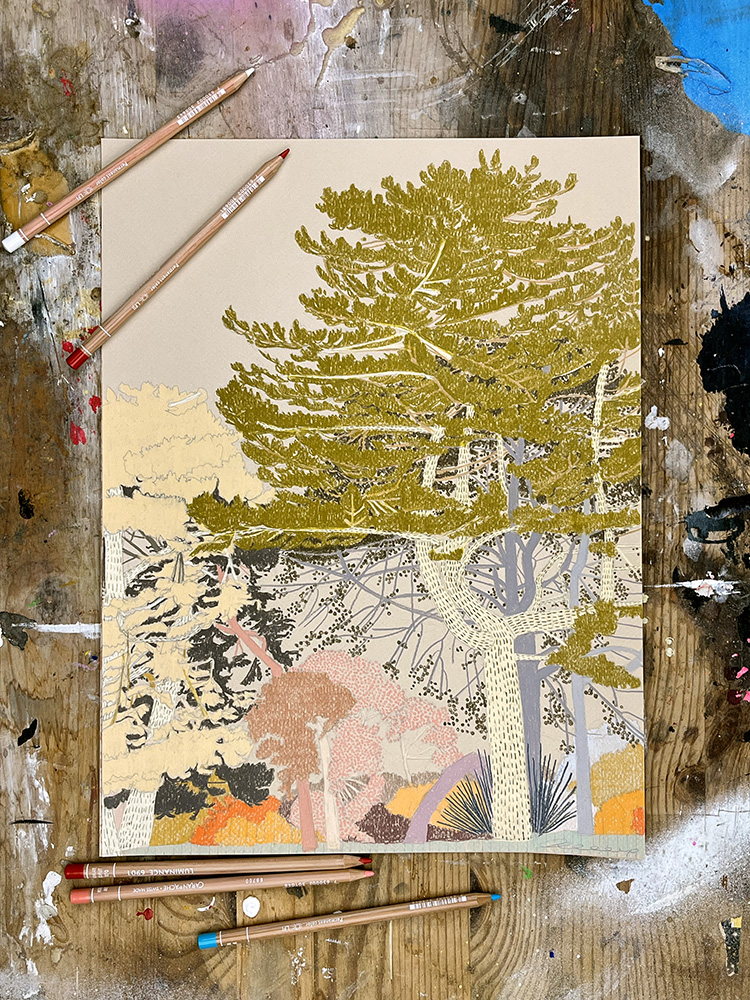 clare Halifax Hampstead Study 12 Original drawing 04