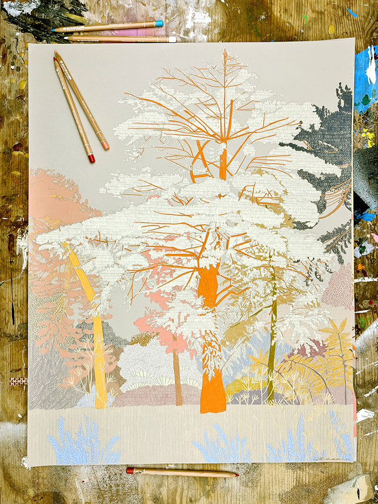 clare Halifax Large Hampstead Drawing 2 Original drawing 04