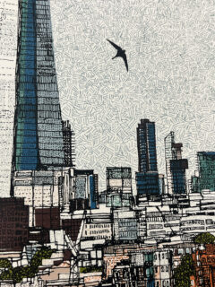 clare Halifax Living and Learning in London , Peckham Screen print 02