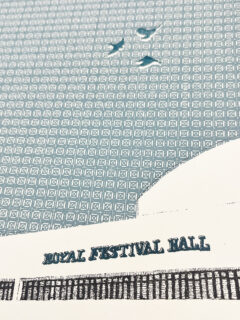 clare Halifax Southbank Sights Screen print 01