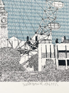 clare Halifax Southbank Sights Screen print 03