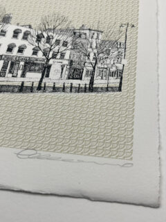 clare Halifax The Haggerston – Kingsland road Screen print 01