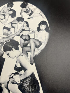 Cassandra Yap Key hole , pin-ups screen print 01