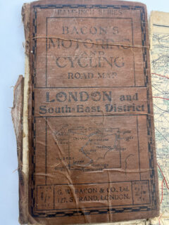 Dave BuonaguidiLets go get lost together original antique map 06
