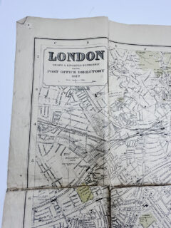 Dave BuonaguidiLondon is always a good idea original map gold leaf 03