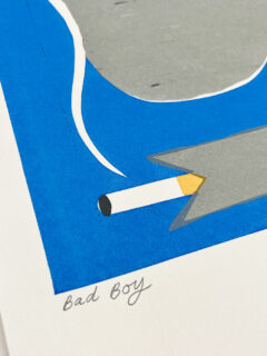 Max Machen bad boy Hand pulled screenprint 01