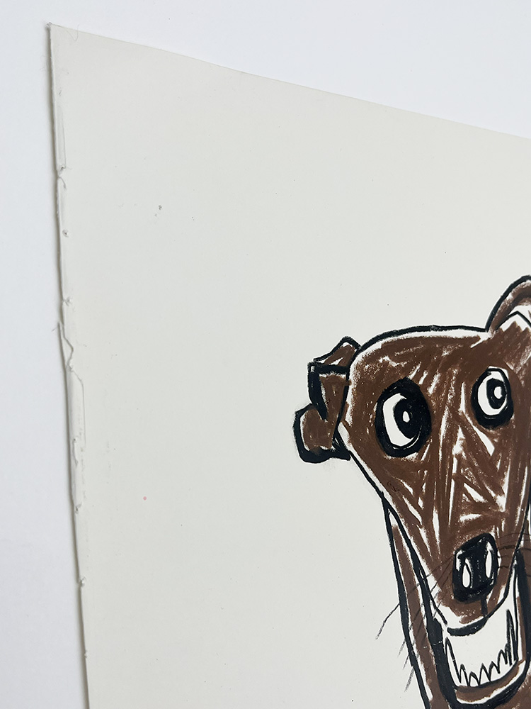 Stephen Anthony Davids Dog Original Drawing 04