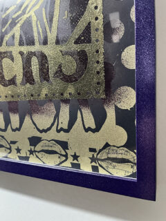 Ben Rider gold under cover lover original – Framed 01